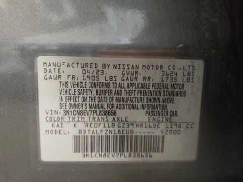Used 2023 Nissan Versa SV FWD image 33