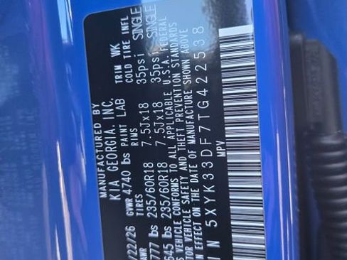 New 2026 Kia Sportage EX image 22