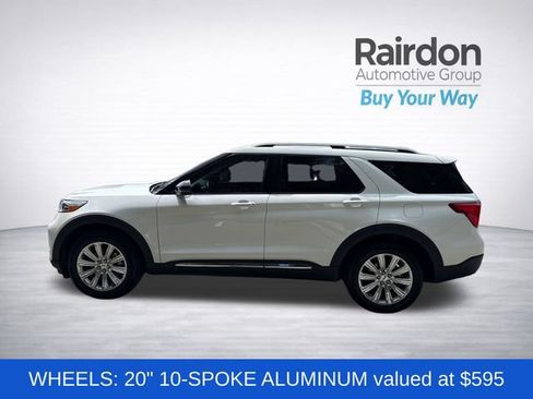 Used 2021 Ford Explorer Limited w/ Equipment Group 301A AWD/4WD image 4