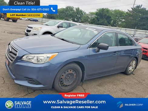Used 2015 Subaru Legacy 2.5i AWD/4WD image 1