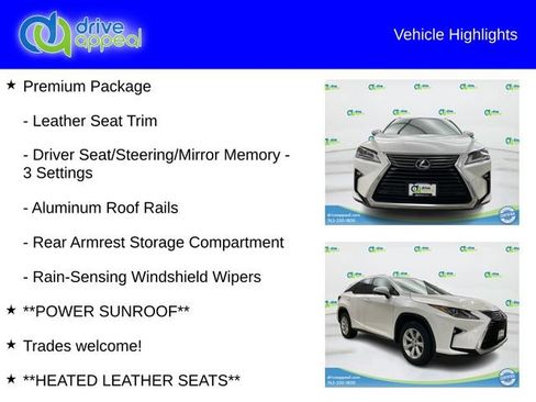 Used 2016 Lexus RX 350 AWD w/ Premium Package image 12