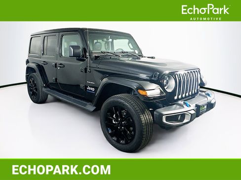 Used 2023 Jeep Wrangler Sahara w/ Cold Weather Group image 1