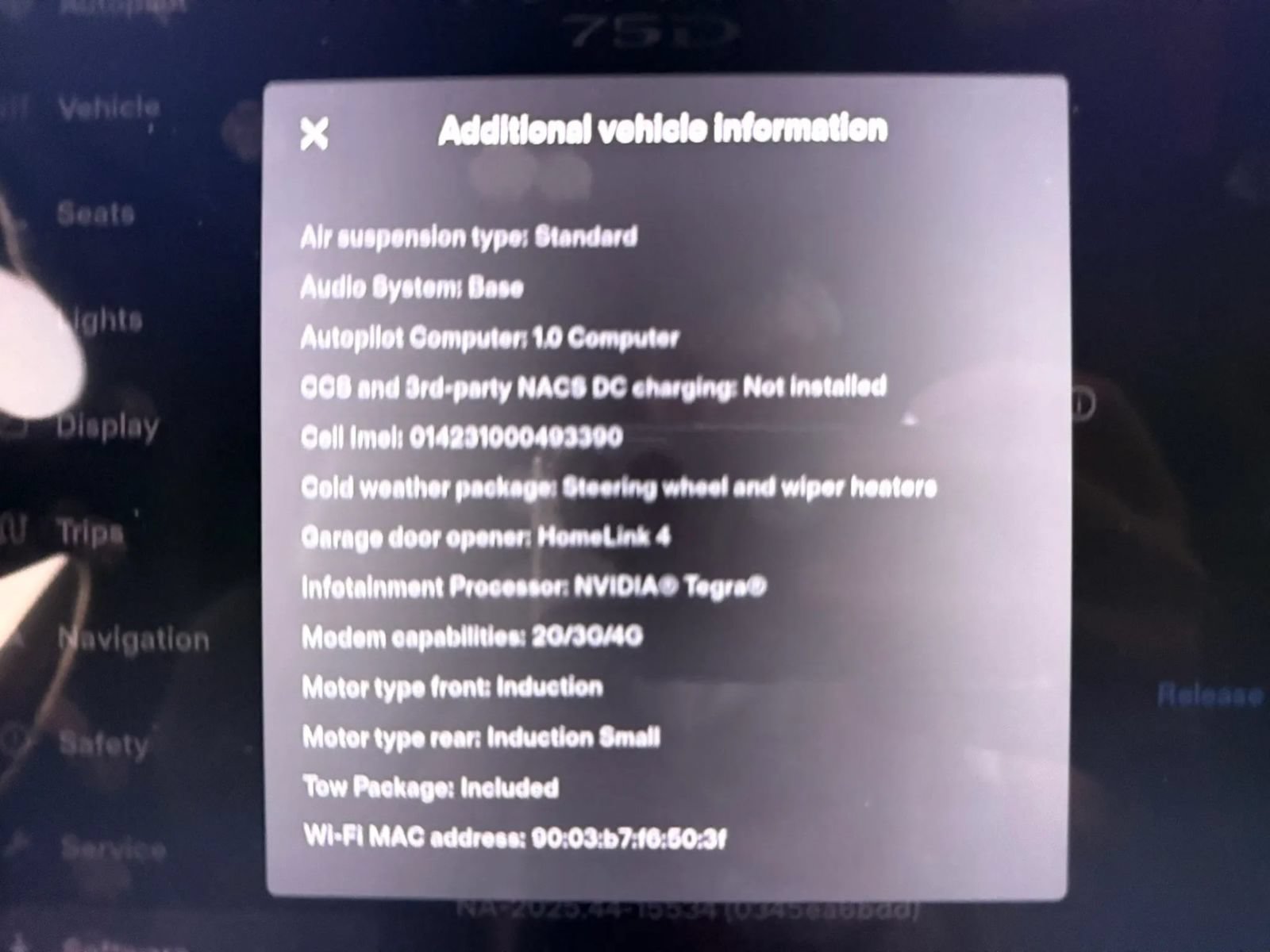 Used 2016 Tesla Model X 75D AWD/4WD image 16