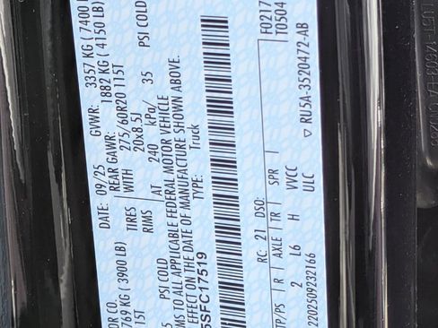 Certified 2025 Ford F150 XLT w/ Equipment Group 302A MID AWD/4WD image 15