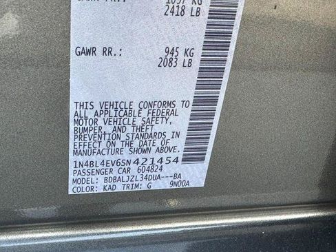 Certified 2025 Nissan Altima 2.5 SL FWD image 16