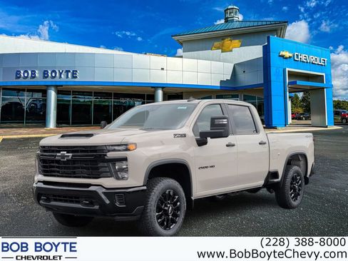 New 2026 Chevrolet Silverado 2500 Custom w/ Custom Blackout Package AWD/4WD image 1