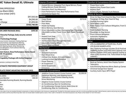 Used 2023 GMC Yukon XL Denali Ultimate w/ LPO, Floor Liner Package