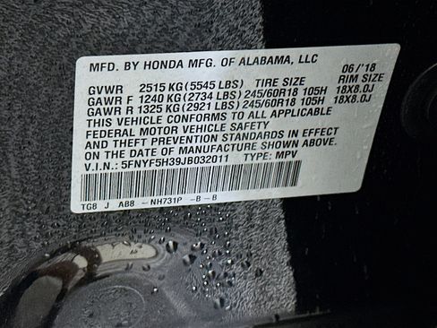 Used 2018 Honda Pilot EX image 12