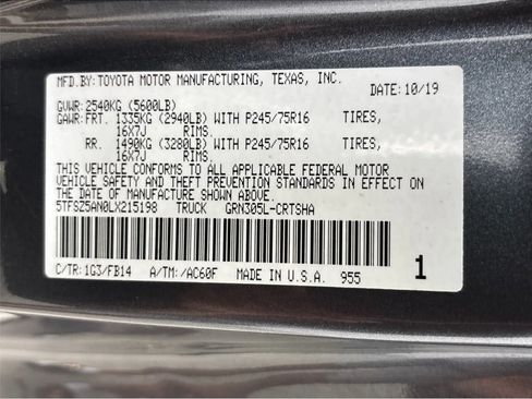 Used 2020 Toyota Tacoma SR w/ SX Package AWD/4WD image 27