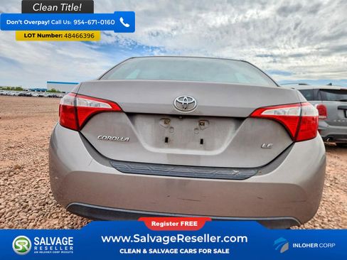 Used 2014 Toyota Corolla LE w/ Body Protection Package image 8
