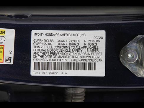 Used 2020 Honda Accord LX image 22