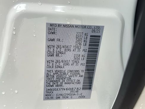 New 2026 Nissan Frontier SV w/ SV Convenience Package image 31