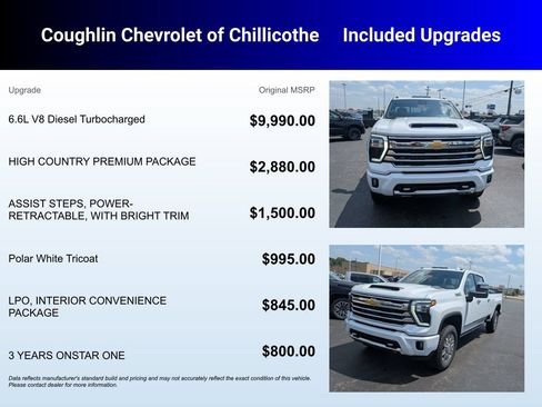 New 2026 Chevrolet Silverado 3500 High Country w/ High Country Premium Package AWD/4WD image 3