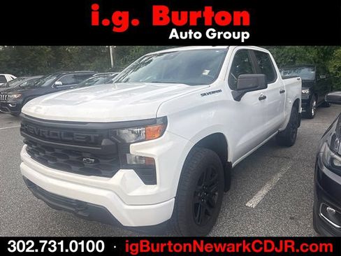 Used 2023 Chevrolet Silverado 1500 Custom w/ LPO, Dark Essentials Package AWD/4WD image 1