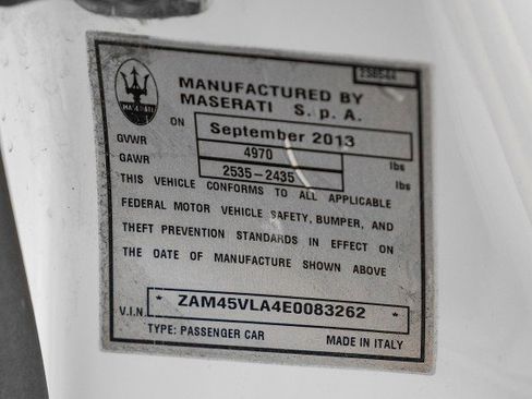 Used 2014 Maserati GranTurismo Sport image 49