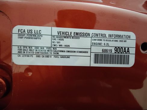 Used 2023 Dodge Challenger SRT Super Stock image 7