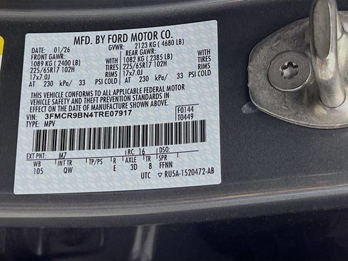 Used 2026 Ford Bronco Sport Big Bend w/ Convenience Package AWD/4WD image 36