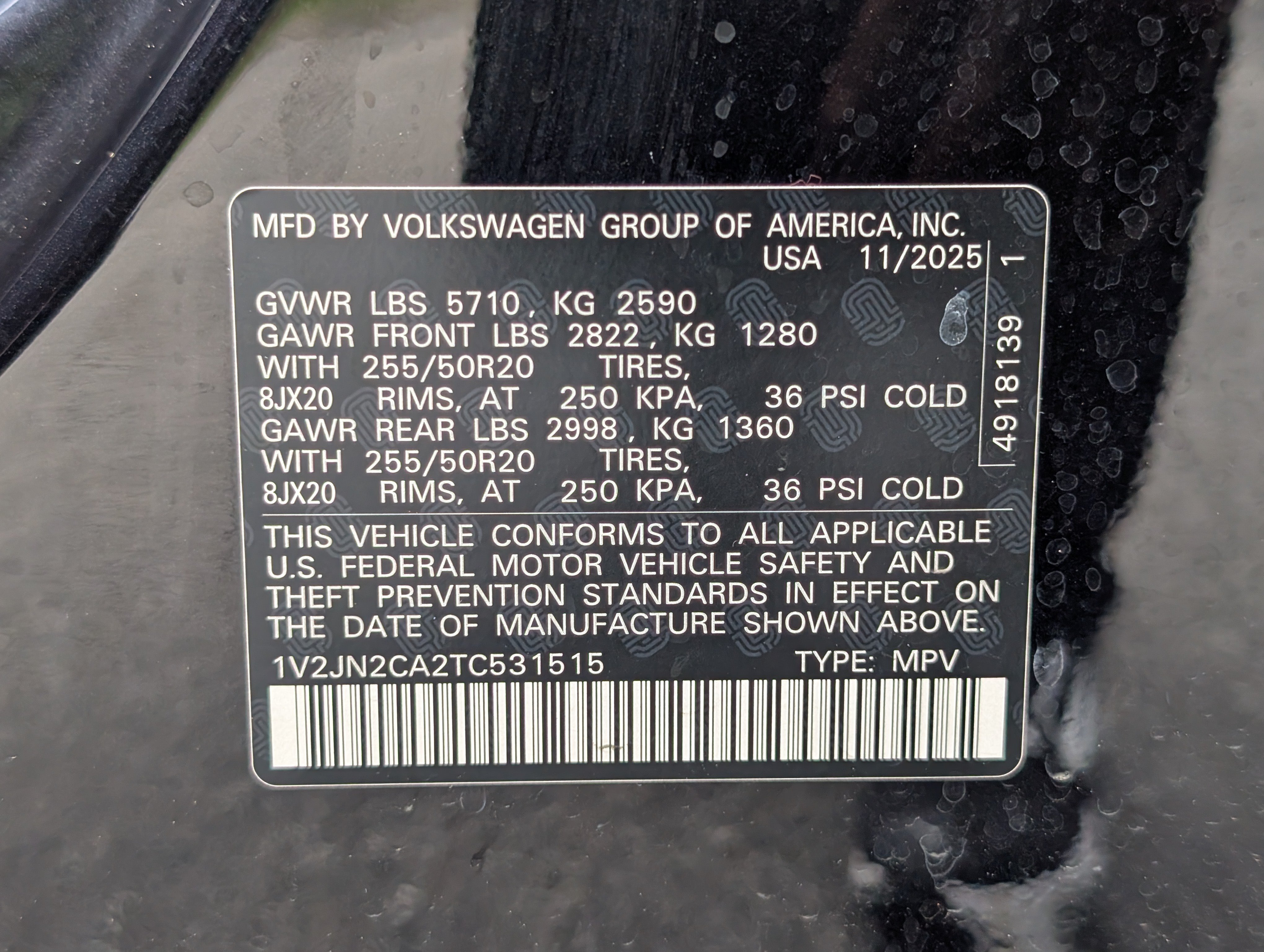 Used 2026 Volkswagen Atlas SE w/ Panoramic Sunroof Package FWD image 42