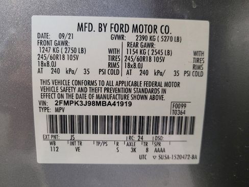 Used 2021 Ford Edge SEL w/ Convenience Package FWD image 33