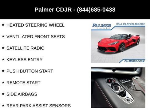 Used 2021 Chevrolet Corvette Stingray Premium Conv w/ Z51 Performance Package RWD image 12