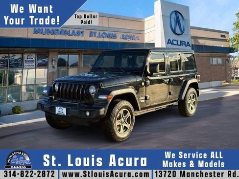 Used 2020 Jeep Wrangler Unlimited Sport S w/ Sun And Sound Package image 1