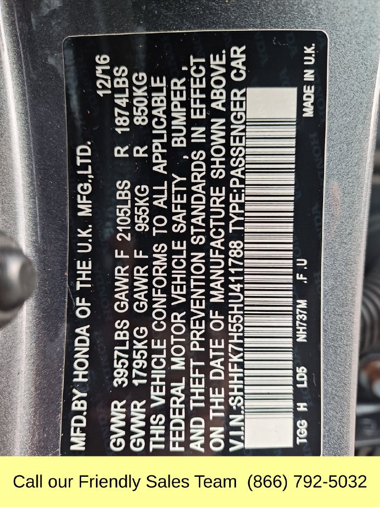 Used 2017 Honda Civic EX image 28