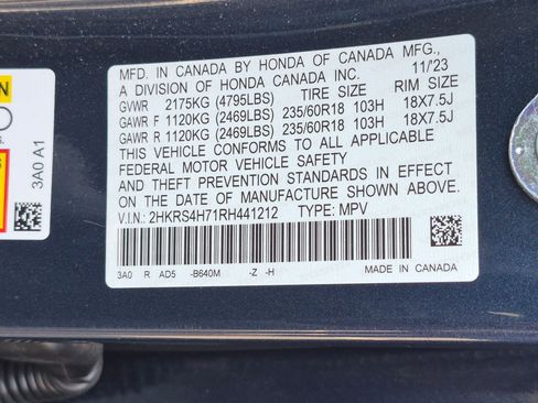Certified 2024 Honda CR-V EX-L image 33