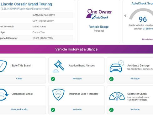 Used 2025 Lincoln Corsair Grand Touring image 4
