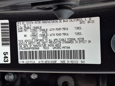 Used 2023 Toyota Tacoma SR5 AWD/4WD image 26