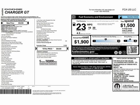 Used 2023 Dodge Charger GT image 2