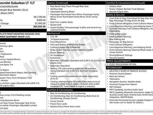 Used 2024 Chevrolet Suburban LT AWD/4WD image 30