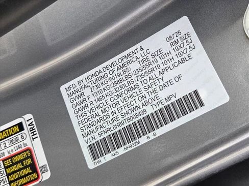 New 2026 Honda Odyssey Touring image 17