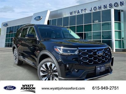 New 2026 Ford Explorer Platinum