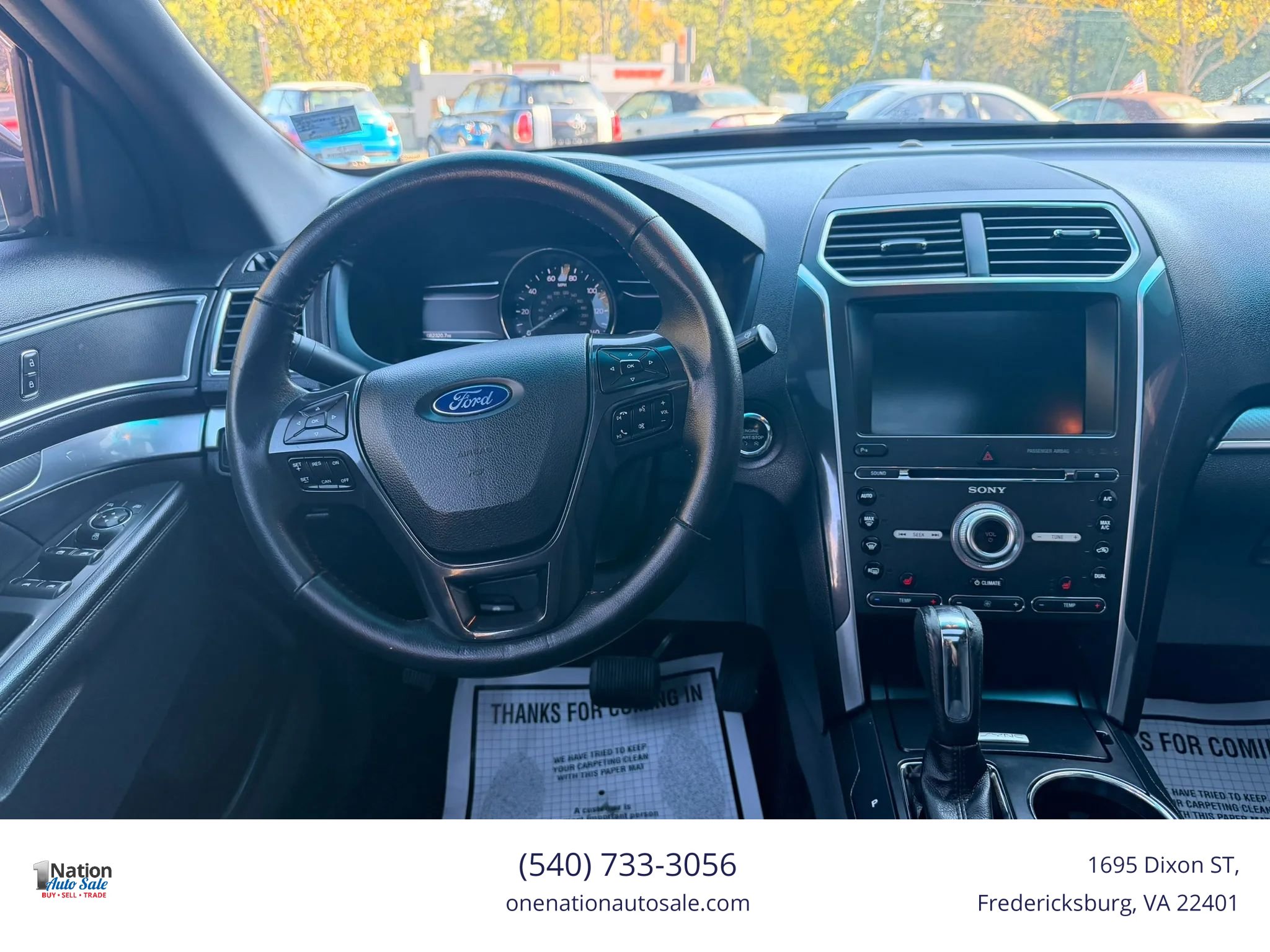 Used 2016 Ford Explorer Sport AWD/4WD image 10