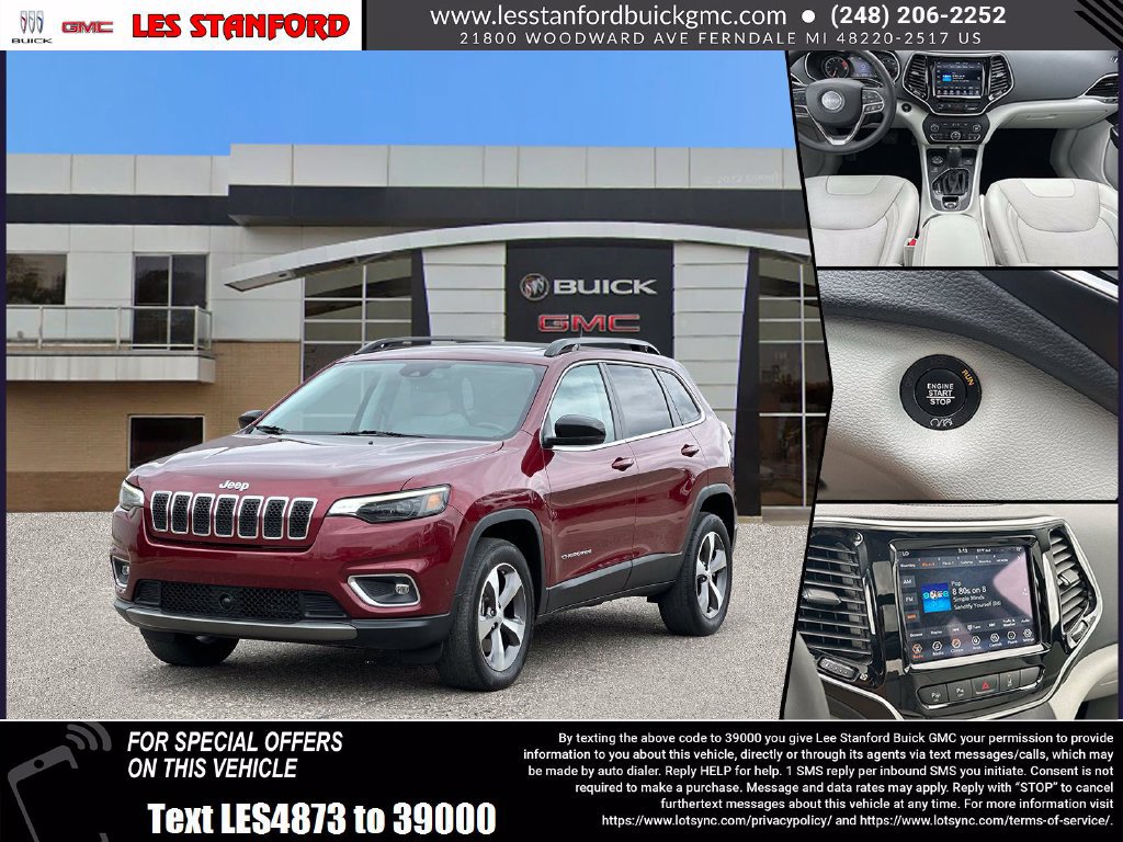 Used 2022 Jeep Cherokee Limited AWD/4WD image 1