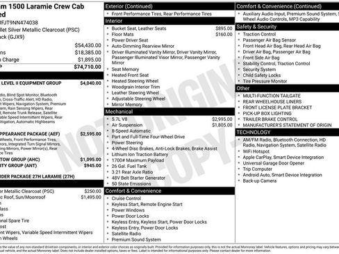Used 2022 RAM 1500 Laramie image 35