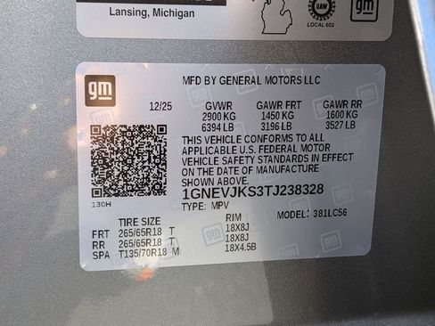 New 2026 Chevrolet Traverse Z71 w/ Driver Confidence Package AWD/4WD image 37