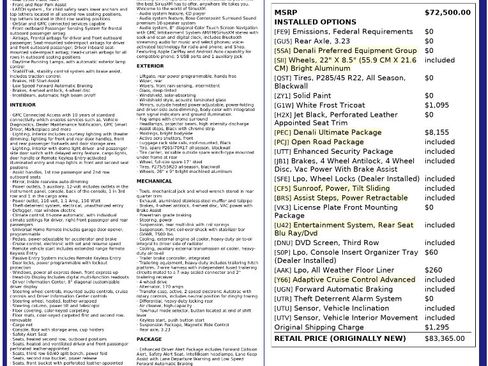 Used 2019 GMC Yukon XL Denali w/ Denali Ultimate Package image 32