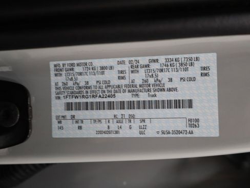 Used 2024 Ford F150 Raptor image 30