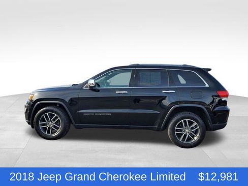 Used 2018 Jeep Grand Cherokee Limited AWD/4WD image 2