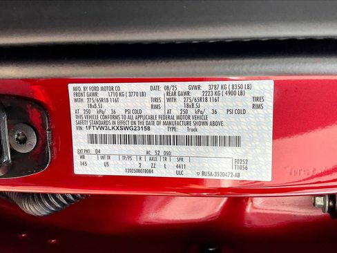 New 2025 Ford F150 Lightning XLT image 20