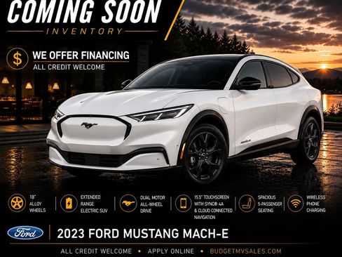 Used 2023 Ford Mustang Mach-E Premium w/ Mustang Nite Pony Package AWD/4WD image 1