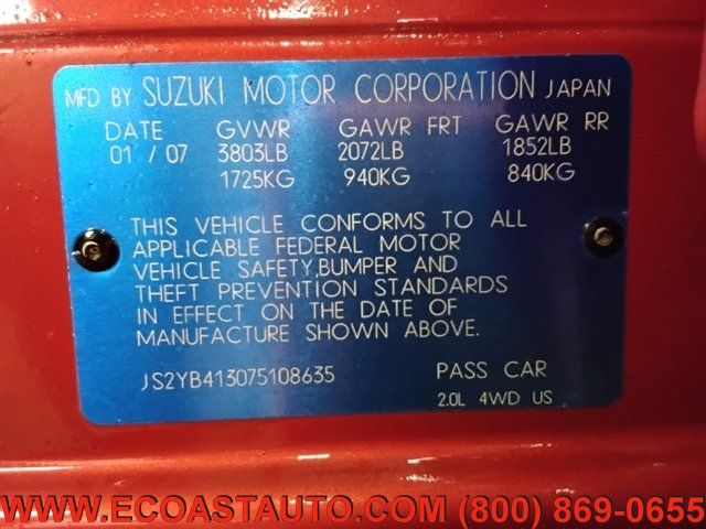 Used 2007 Suzuki SX4 AWD Hatchback image 19