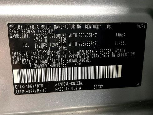 Used 2021 Toyota RAV4 LE image 43