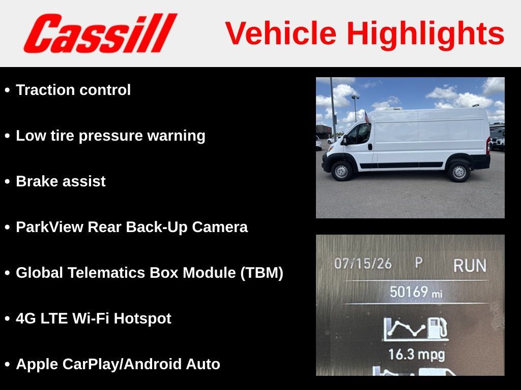 Used 2025 RAM ProMaster 2500 FWD image 14