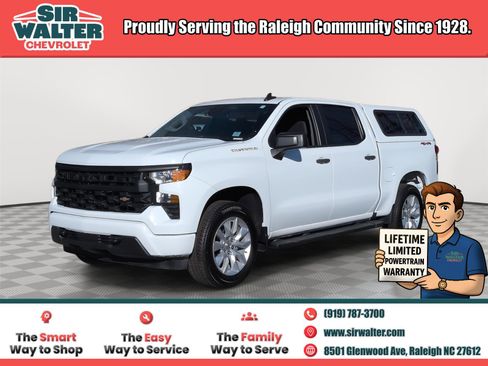 Used 2023 Chevrolet Silverado 1500 Custom image 1