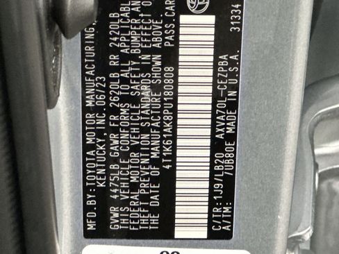 Used 2023 Toyota Camry XSE FWD image 29