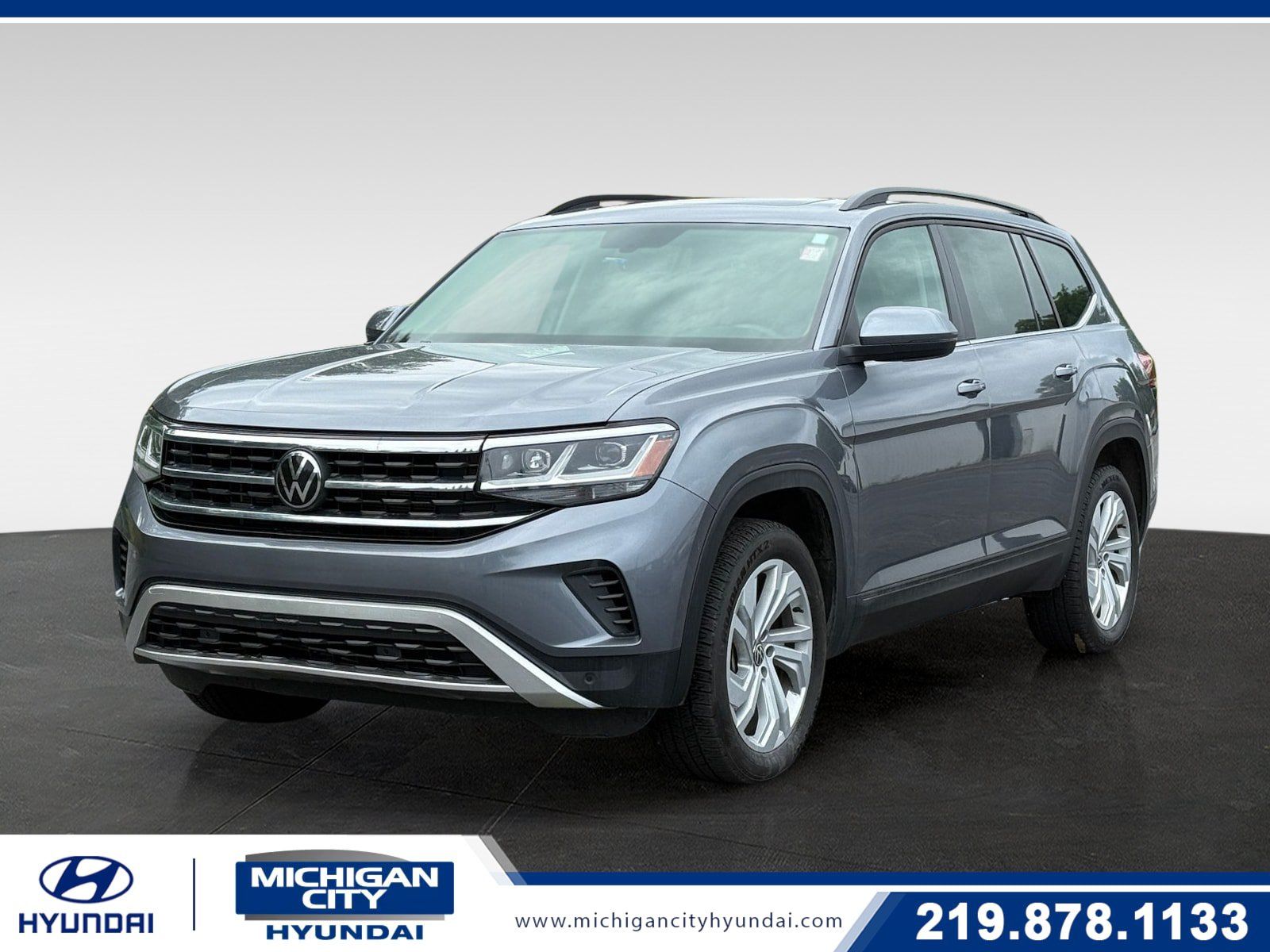 Used 2023 Volkswagen Atlas SE w/ Panoramic Sunroof Package AWD/4WD image 1