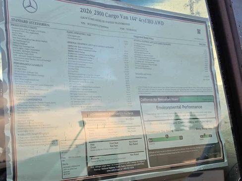 New 2026 Mercedes-Benz Sprinter 2500 image 14