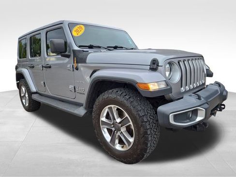 Used 2020 Jeep Wrangler Unlimited Sahara w/ Safety Group AWD/4WD image 1